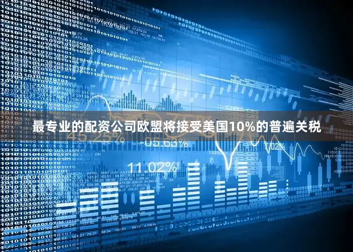 最专业的配资公司欧盟将接受美国10%的普遍关税
